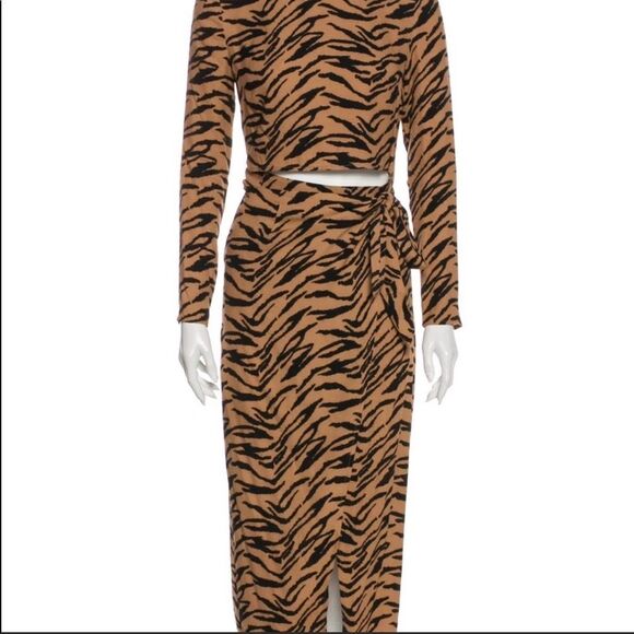 Reformation Marita Midi animal print dress - Picture 9 of 16